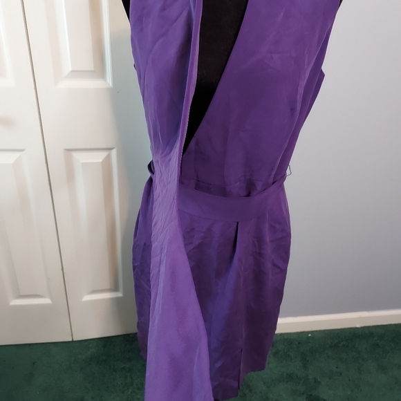 Jones New York Silk Wrap Dress Size 8 - Picture 7 of 12
